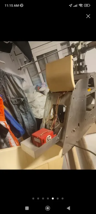 Helicóptero RC a medio terminar