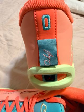 Zapatillas Nike Air Jordan Mujer Rosa y Turquesa