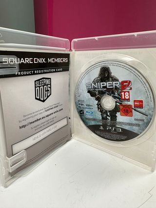 Videojuego PS3 Sniper 2 ps3 pal francia