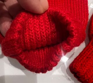 Guantes Burberrys Rojos