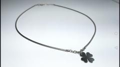 Cadena gargantilla trébol