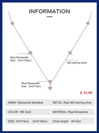 Collar Plata-Baño Oro.