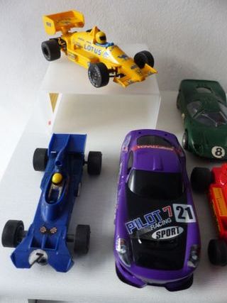 LOTE LIQUIDACION DESGUACE COCHES SCALEXTRIC