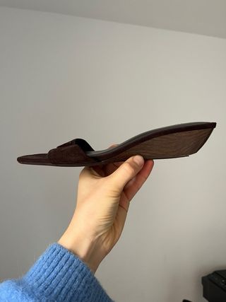 Sandalias Zara Marrón Talla 40