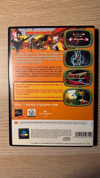 Woody Woodpecker El Pájaro Loco PS2 Completo
