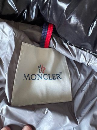 Plumífero tipo Moncler Negro