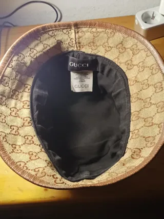 Gorra Gucci Beige y Marrón