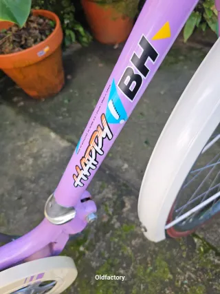 Bicicleta BH Happy plegable vintage años 80