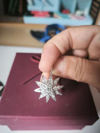 Pendientes Estrella Sissi Emperatriz.