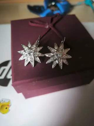 Pendientes Estrella Sissi Emperatriz.