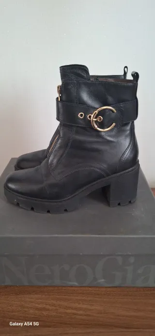 Stivaletti Nero Giardini donna