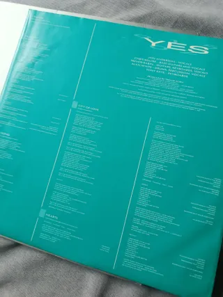 Disco Vinilo Yes 90125 ATCO