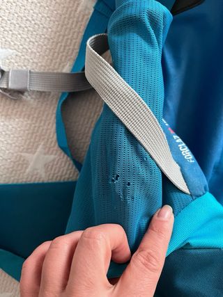 Mochila senderismo Quechua 30L azul