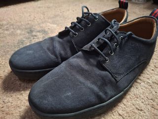 Zapatos Zara Azul Marino Talla 43 con cordones