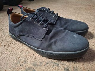 Zapatos Zara Azul Marino Talla 43 con cordones