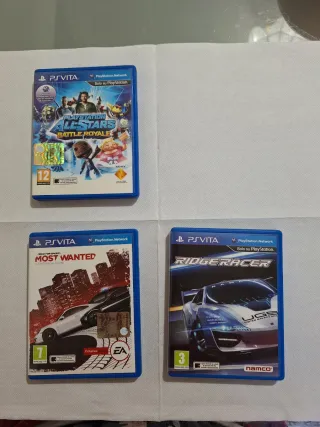 Giochi PS Vita: Ridge Racer, Most Wanted, All Star