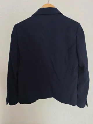 Chaqueta azul marino Mango T38 pequeña Córdoba cap