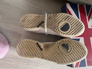 Zapatillas Reebok Cuero Vintage Blancas y Azules