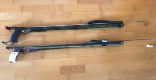 2 Fusiles Pesca Submarina Omer y Subea