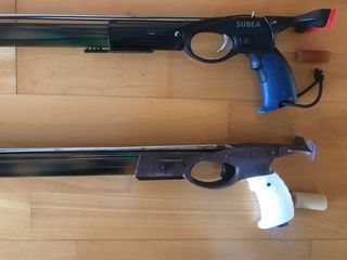 2 Fusiles Pesca Submarina Omer y Subea