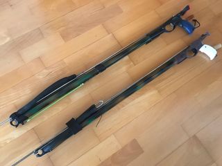 2 Fusiles Pesca Submarina Omer y Subea