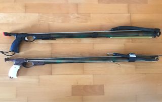 2 Fusiles Pesca Submarina Omer y Subea