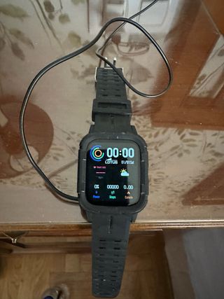 Reloj Lotus Smartime Negro y Plateado.