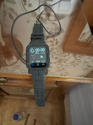 Reloj Lotus Smartime Negro y Plateado.