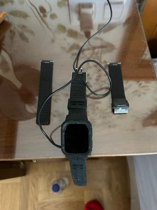 Reloj Lotus Smartime Negro y Plateado.