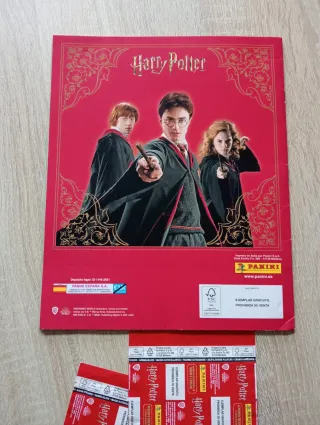 Album y 2 sobres Harry Potter Panini