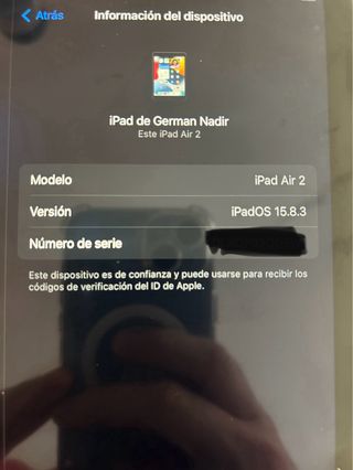 Apple iPad Air 2 Plata