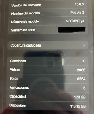 Apple iPad Air 2 Plata