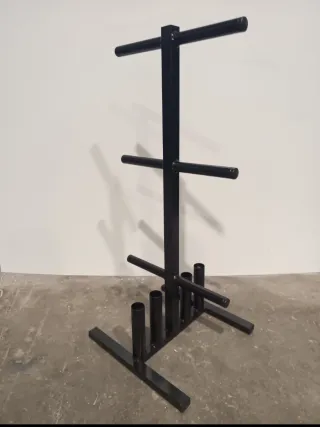 Soporte para discos de pesas 28 y 30 mm decathlon