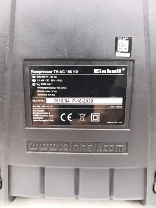 Einhell TH-AC 190 Kit Compresor