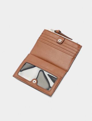 Tarjetero estampado floral