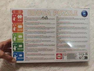 Puzzle Educa Dinosaurios 100 Piezas Nuevo