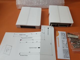 Compás Emuca para puertas elevables