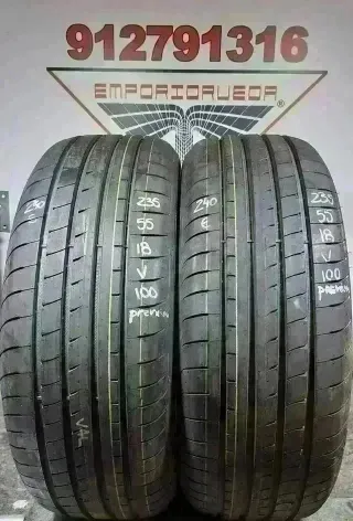 4UD 235 55 18 V GOODYEAR RUEDA PREMIUM YA MONTADA