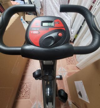 Bicicleta estática plegable