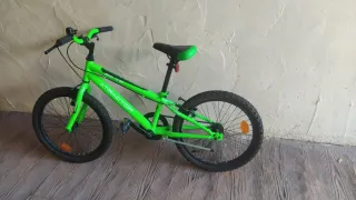 Bicicleta Verde Atractor Decathlon