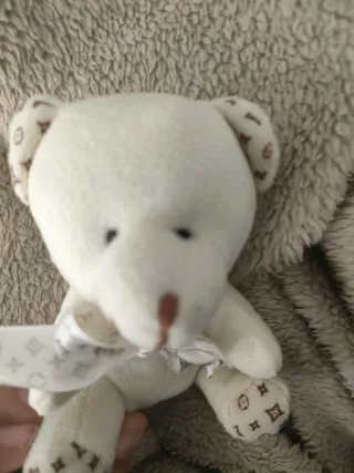 Peluche Oso Louis Vuitton Blanco