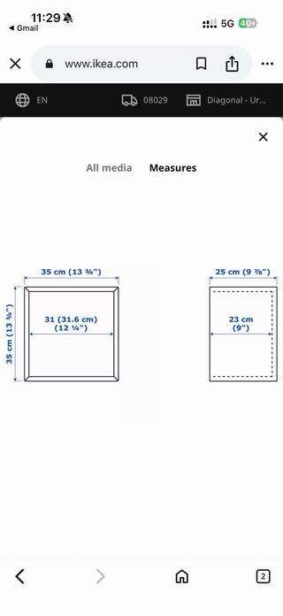 Mobile Ikea EKET 35x25x35 - 3 unità