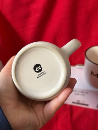 Set 2 tazze Milk stile vintage