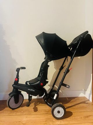 Triciclo evolutivo Smartrike negro