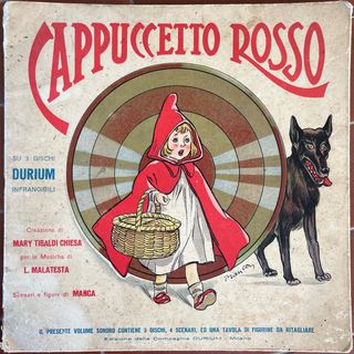Cappuccetto Rosso 3 Dischi Durium