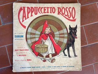 Cappuccetto Rosso 3 Dischi Durium