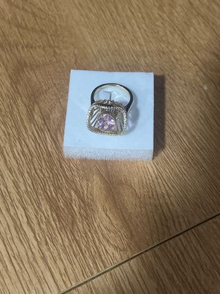 Anillo Oro 14k Talla 7 Rosa