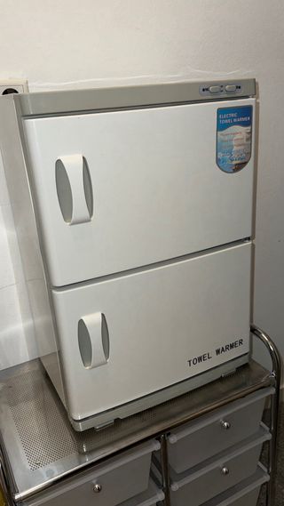 Armario Calentador de Toallas UV 50L Blanco