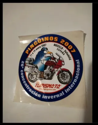 Pegatina pingüinos 2007