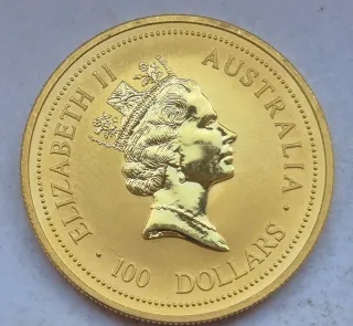 Moneda Oro 100 Dólares Australia 1994